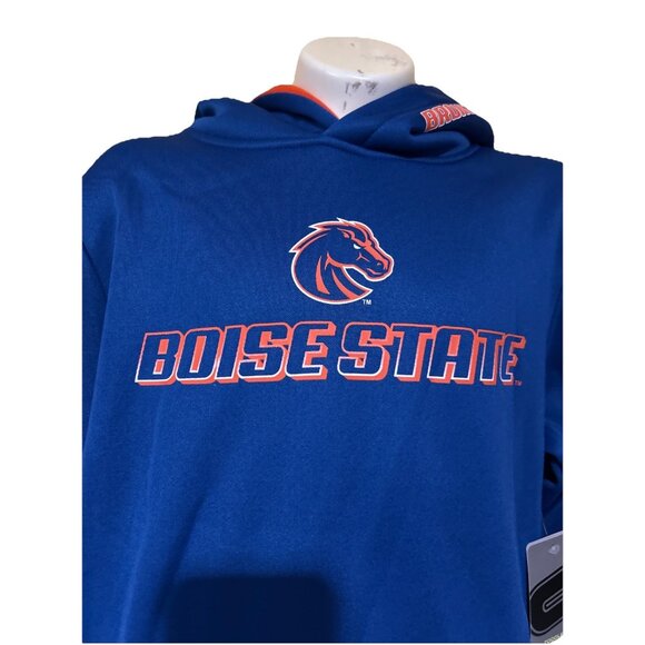 NEW Boise State BSU Broncos Colosseum Hoodie Hooded Sweatshirt Youth M 12-14 - Picture 3 of 10